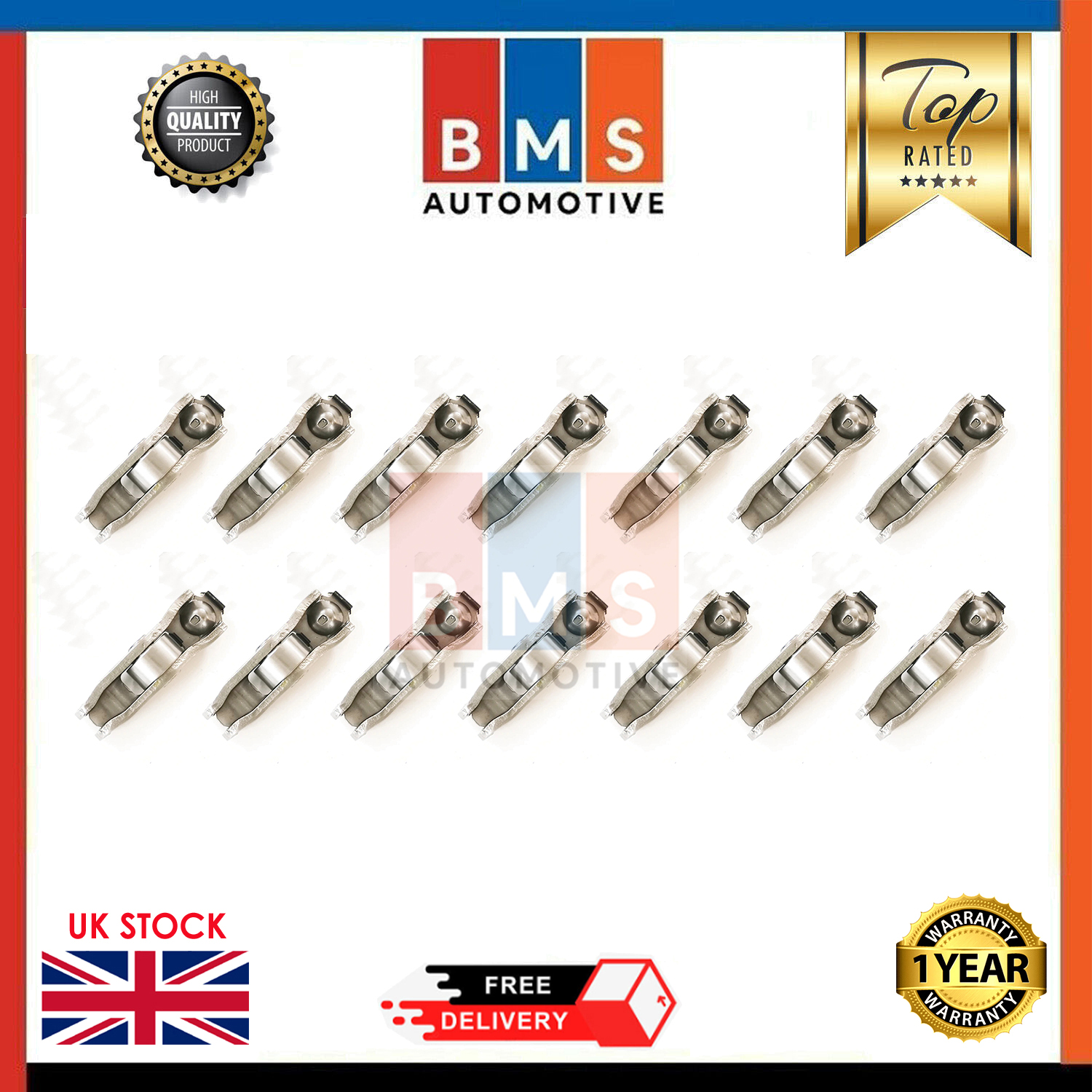 JAGUAR E & F PACE XE XF SPORTBRAKE 2.0 CULBUTEURS DIESEL X 16 PCS AJ813303 NOUVEAU